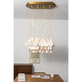 Load image into Gallery viewer, Hexagon Alabaster Tiered Rain Chandelier