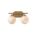 Load image into Gallery viewer, Hollis Alabaster Wall Sconce