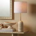 Load image into Gallery viewer, Holt Travertine Table Lamp