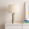 Load image into Gallery viewer, Jamia Travertine Table Lamp