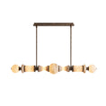 Load image into Gallery viewer, Julian Flambeau Alabaster Chandelier