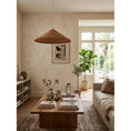 Load image into Gallery viewer, Kasbah Rattan Conical Pendant Lamp