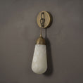 Load image into Gallery viewer, Lariat Alabaster Wall Sconce