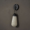 Load image into Gallery viewer, Lariat Alabaster Wall Sconce