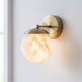 Load image into Gallery viewer, Lark Julep Alabaster Wall Sconce