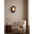 Cargar la imagen en la vista de la galería, Laurel Blossom Alabaster Wall Sconce