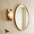Cargar la imagen en la vista de la galería, Laurel Blossom Alabaster Wall Sconce