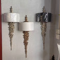Bild in Galerie-Betrachter laden, Lava Brass Wall Sconce