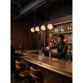 Load image into Gallery viewer, Lenox Linear Alabaster Chandelier