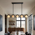 Load image into Gallery viewer, Lenox Linear Alabaster Chandelier