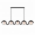 Load image into Gallery viewer, Lenox Linear Glass Chandelier
