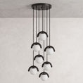 Load image into Gallery viewer, Lenox Globe Cluster Chandelier