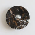 Load image into Gallery viewer, Lucie Black Gold Marble Wall Sconce
