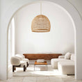 Load image into Gallery viewer, Lumiere Rattan Pendant Lamp