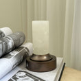 Bild in Galerie-Betrachter laden, Lunerva Alabaster Table Lamp (Built-in Battery)