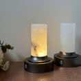 Bild in Galerie-Betrachter laden, Lunerva Alabaster Table Lamp (Built-in Battery)