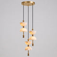 Load image into Gallery viewer, Lyra Alabaster Chandelier