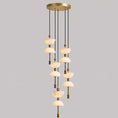 Load image into Gallery viewer, Lyra Alabaster Chandelier