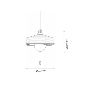 Mantle Pendant Lamp – detail 3 — Dimension drawings 1
