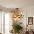 Load image into Gallery viewer, Giacomo Brass Chandelier