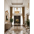 Load image into Gallery viewer, Giacomo Brass Chandelier
