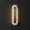 Load image into Gallery viewer, Marmo Travertine Wall Sconce