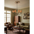 Load image into Gallery viewer, Marypaz Linen Chandelier – detail 10