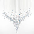 Load image into Gallery viewer, Metamorphosis Aura Butterfly Cascade Chandelier