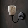 Загрузить изображение в просмотр галереи, Mild Velin Alabaster Wall Sconce