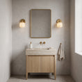 Load image into Gallery viewer, Mirevane Alabaster Wall Sconce