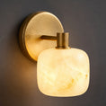 Load image into Gallery viewer, Mirevane Alabaster Wall Sconce