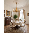 Bild in die Galerieansicht laden, Montcalm Brass Candle Chandelier