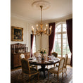 Bild in die Galerieansicht laden, Montcalm Brass Candle Chandelier