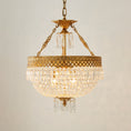 Bild in die Galerieansicht laden, Monticello Filigree Brass Pendant Lamp