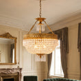 Bild in die Galerieansicht laden, Monticello Filigree Brass Pendant Lamp