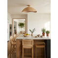 Load image into Gallery viewer, Nana Vermiculate Rattan Flush Mount