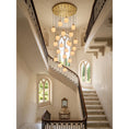 Load image into Gallery viewer, Natural Square Alabaster Chandelier