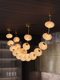 Load image into Gallery viewer, Nephele Alabaster Chandelier