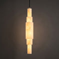 Load image into Gallery viewer, Nerivane Tiered Alabaster Pendant Lamp