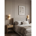 Load image into Gallery viewer, Norevia Alabaster Wall Sconce