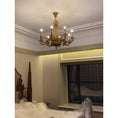 Load image into Gallery viewer, Orangerie Brass Chandelier