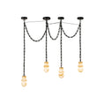 Load image into Gallery viewer, Orba Chain Alabaster Chandelier