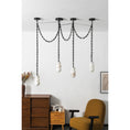 Load image into Gallery viewer, Orba Chain Alabaster Chandelier