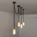 Load image into Gallery viewer, Orba Chain Alabaster Chandelier