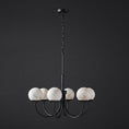 Charger l'image dans la visionneuse de la galerie, Orillia Alabaster Chandelier