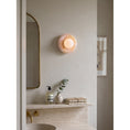 Load image into Gallery viewer, Orli Pink Onyx Wall Sconce