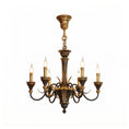Load image into Gallery viewer, Palmier Two-Tone Brass Chandelier