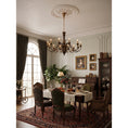 Load image into Gallery viewer, Palmier Two-Tone Brass Chandelier