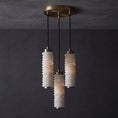 Load image into Gallery viewer, Payson Alabaster Cluster Chandelier
