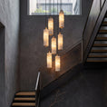 Load image into Gallery viewer, Payson Alabaster Cluster Chandelier